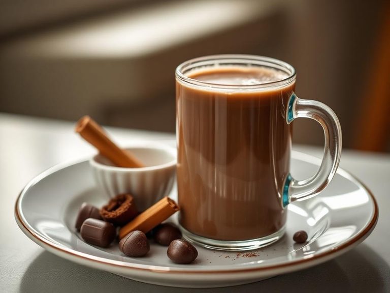 Chocolate milk hot cocoa