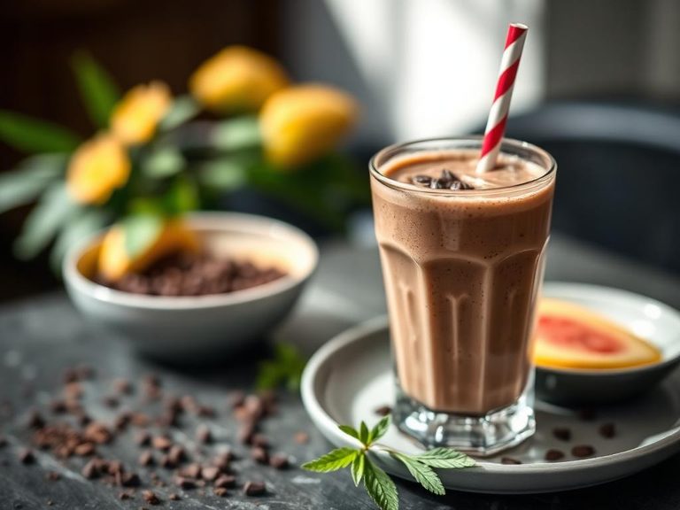 Chocolate Milkshake Smoothie