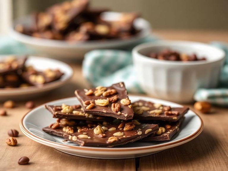 Chocolate Nut Brittle