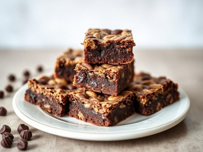 Chocolate Nut Cookie Bars