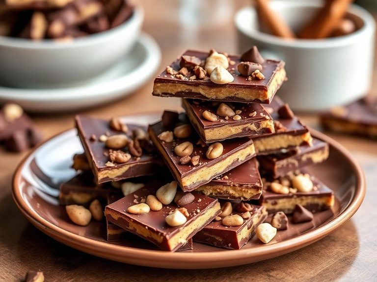 Chocolate Peanut Butter Bark