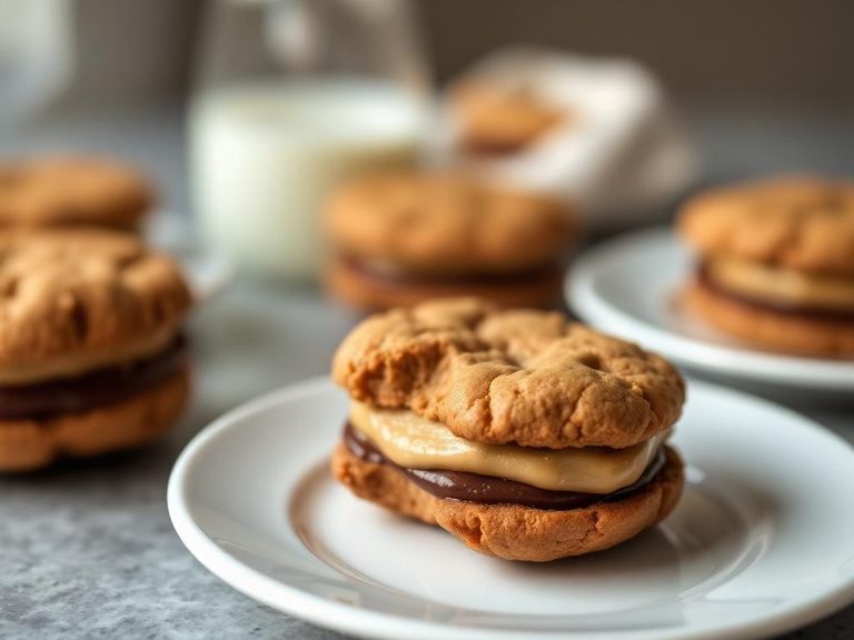 Chocolate Peanut Butter Stuffed Cookie
