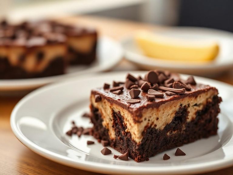 Chocolate poke cake