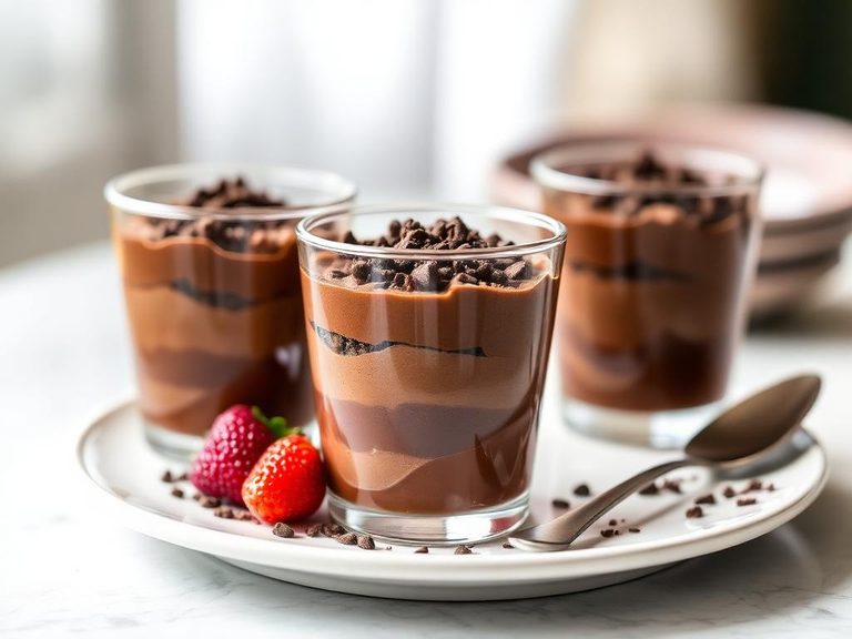 Chocolate Pudding Parfait