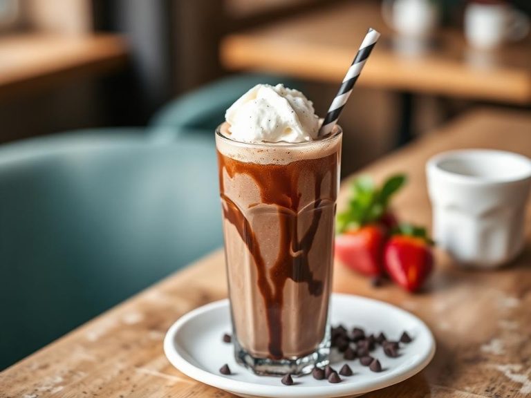 Chocolate Shake Float