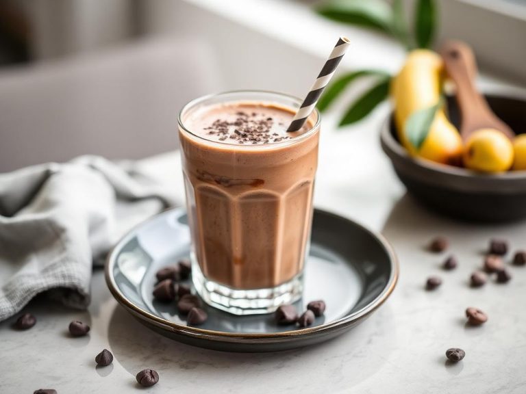 Chocolate Soy Milkshake