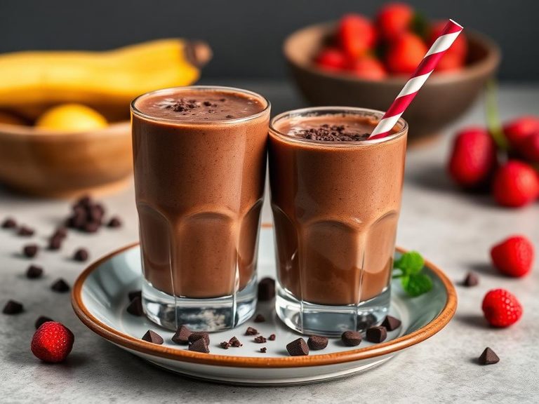 Chocolate Soy Smoothie