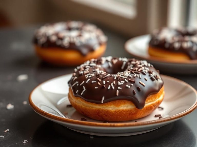 Chocolate Sprinkle Doughnut