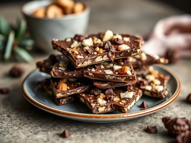 Chocolate Truffle Crisp Bark