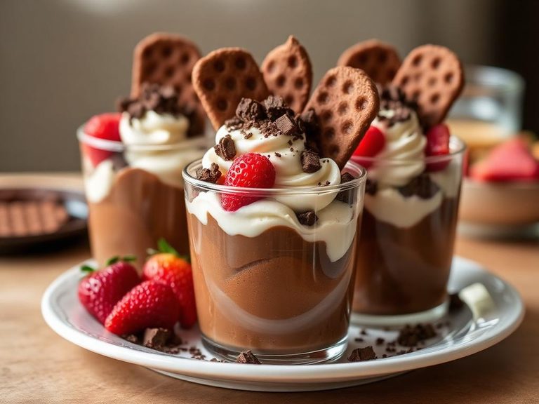 Chocolate Wafer Parfait