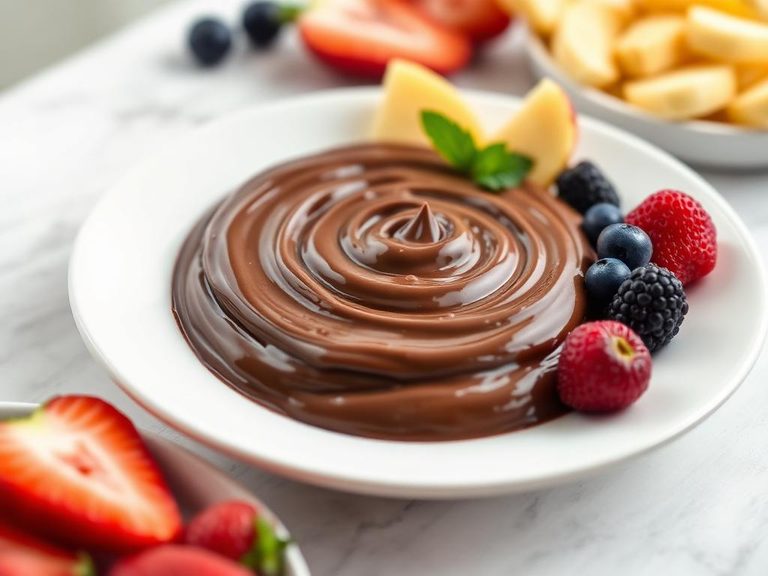 Chocolate Yogurt Dip for Fruit