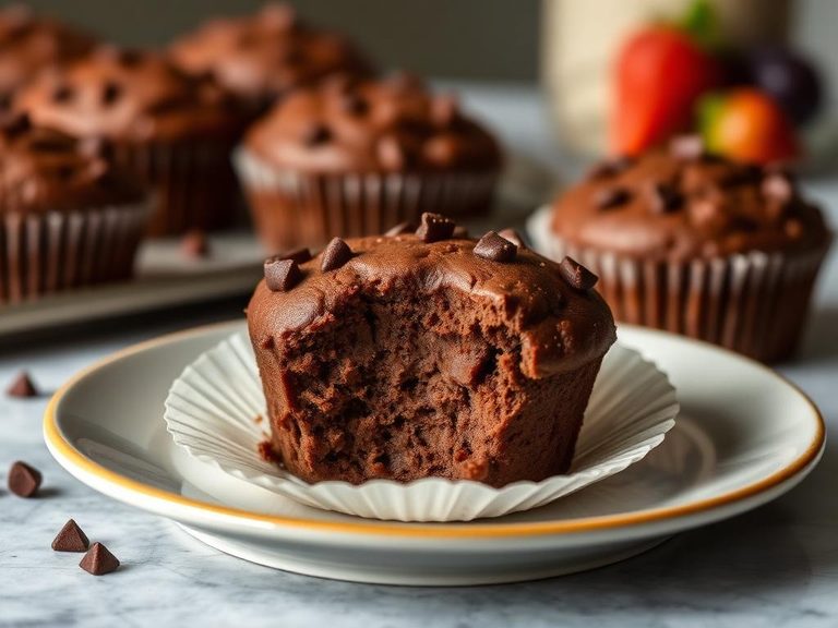 Chocolate Yogurt Muffin Batter