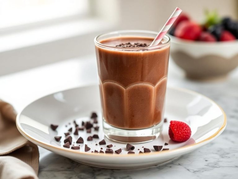 Chocolate Yogurt Smoothie