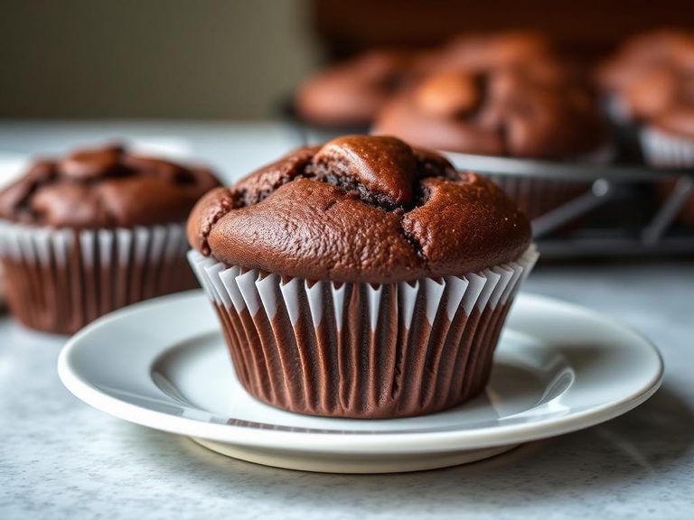 Chocolate Zucchini Muffin
