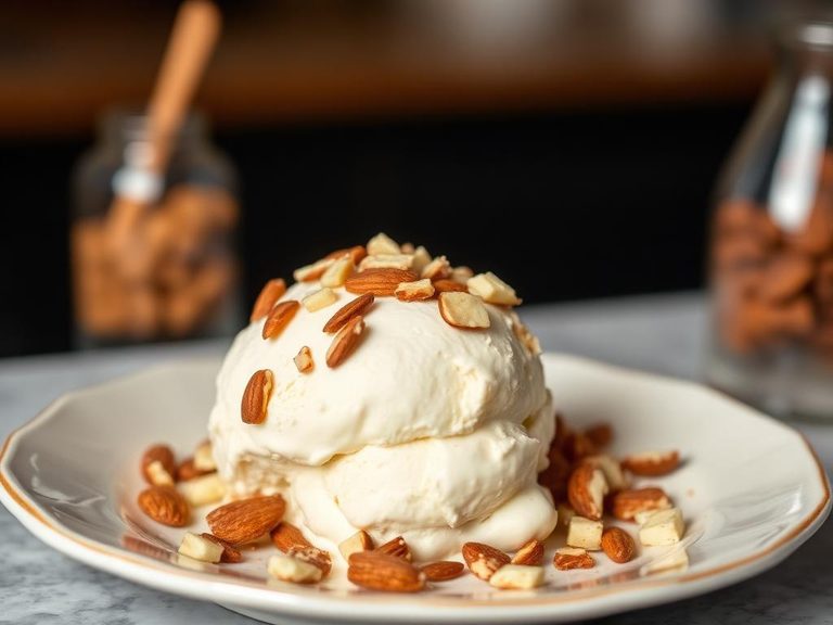 Chopped Almond Bar Ice Cream Topping