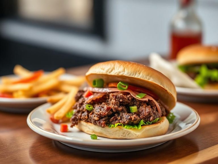 Chopped Beef Sandwich