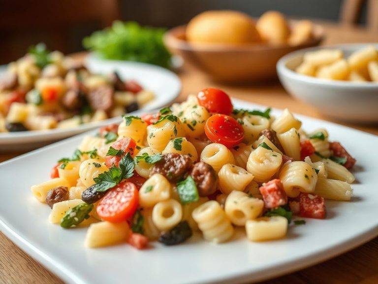 Chopped in pasta salads or potato salads