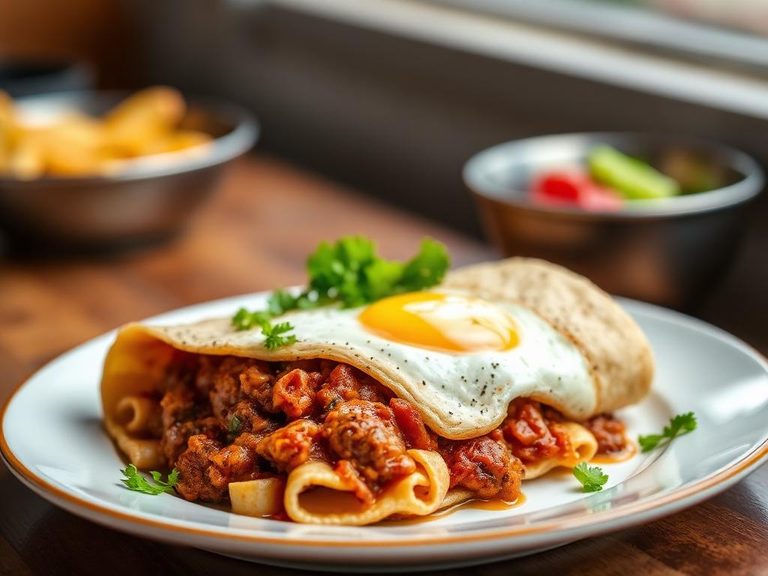 Chorizo and Egg Burrito