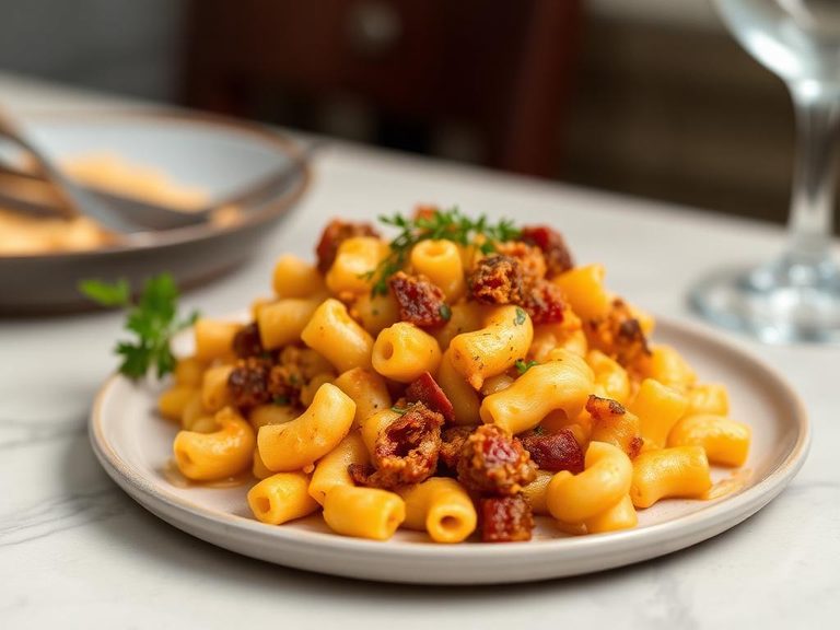 Chorizo Mac and Cheese