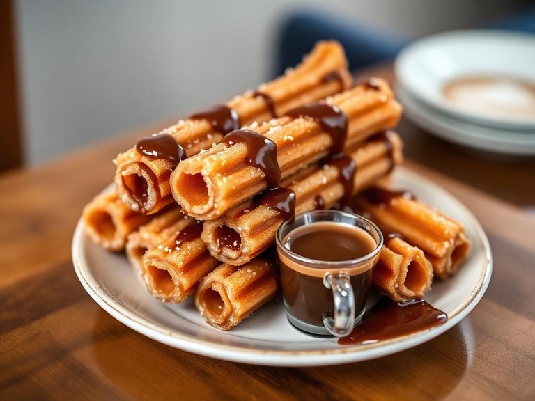 Churros con Chocolate