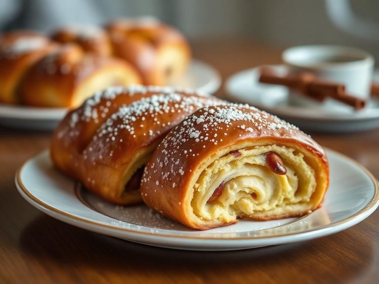 Cinnamon Danish braid