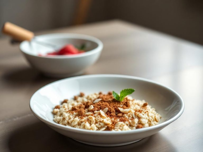 Cinnamon Oatmeal Bowl