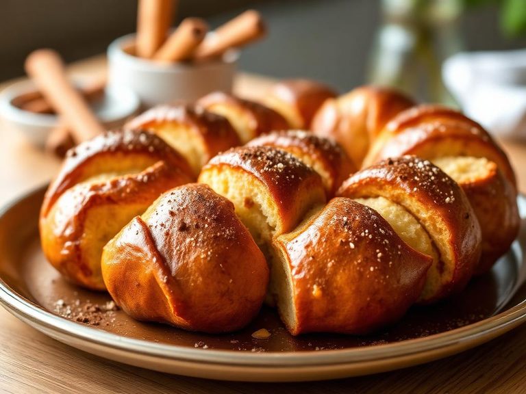 Cinnamon pull-apart bread