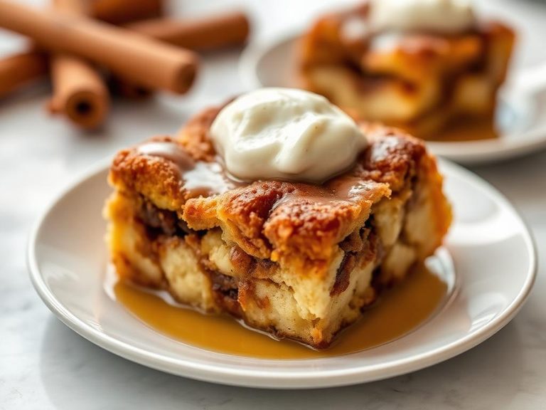 Cinnamon Roll Bread Pudding