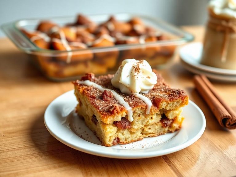 Cinnamon Roll French Toast Casserole