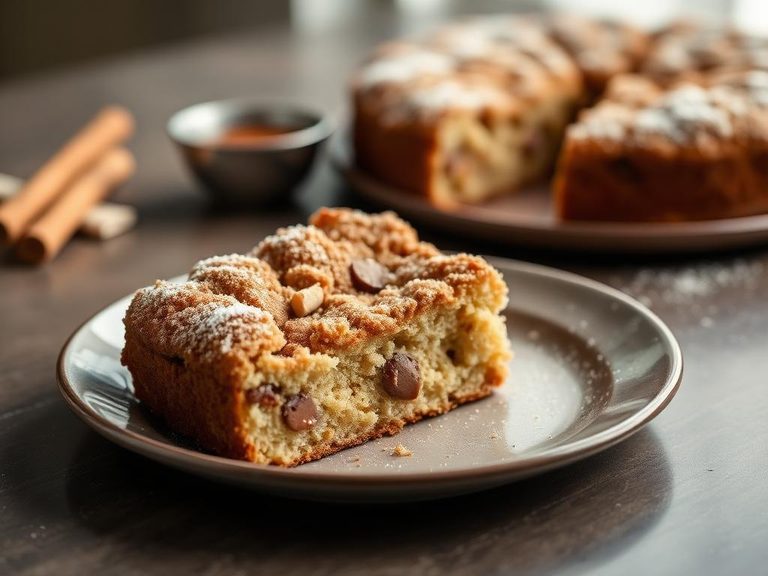 Cinnamon Streusel Cake