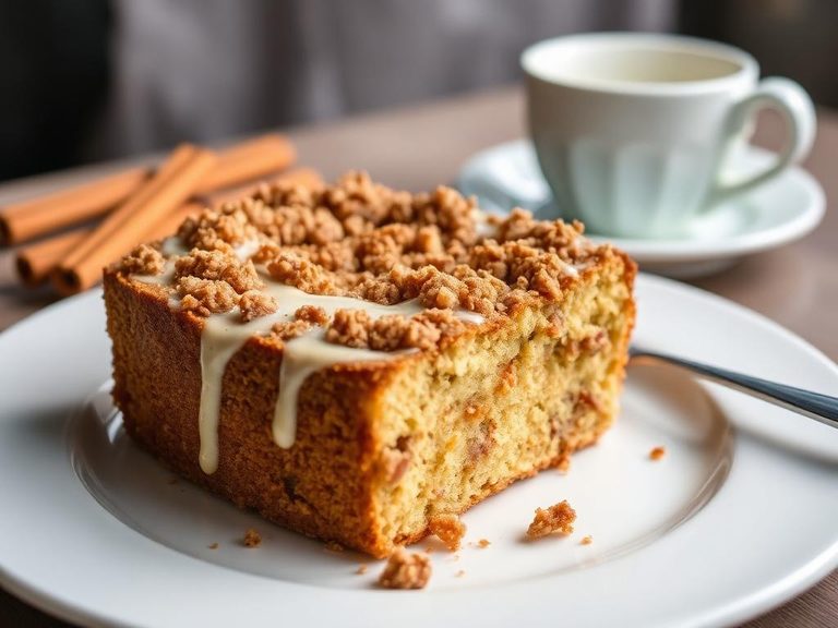 Cinnamon Streusel Coffee Cake