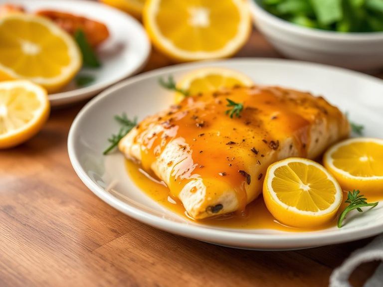 Citrus Glaze for Chicken or Fish