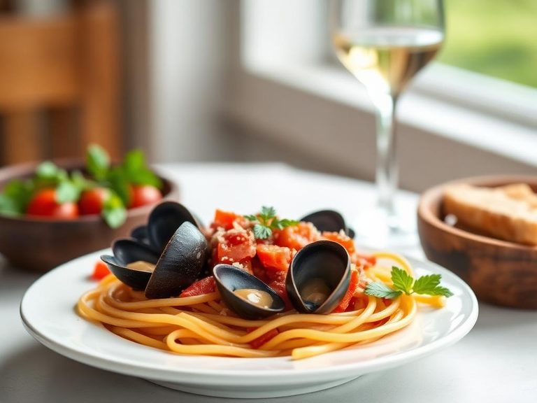 Clam and Tomato Pasta