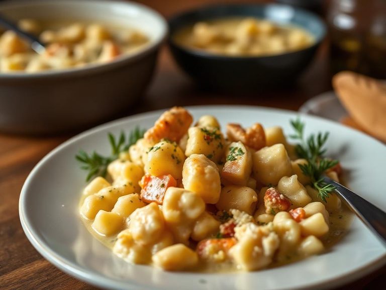 Clam Chowder Mac and Cheese