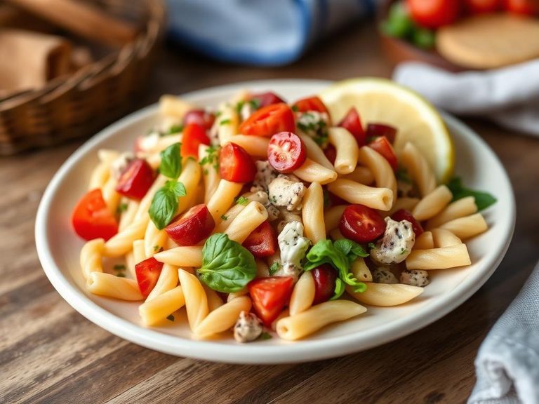 Classic American Picnic Pasta Salad