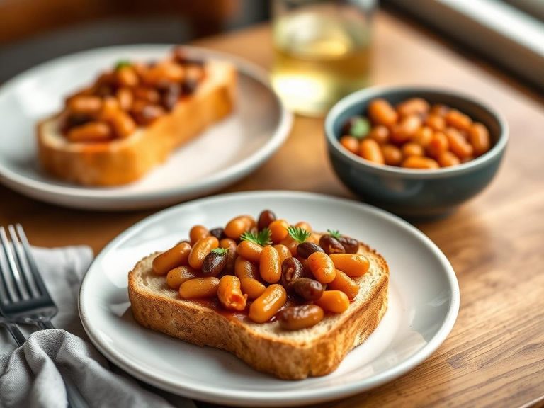 Classic beans on toast