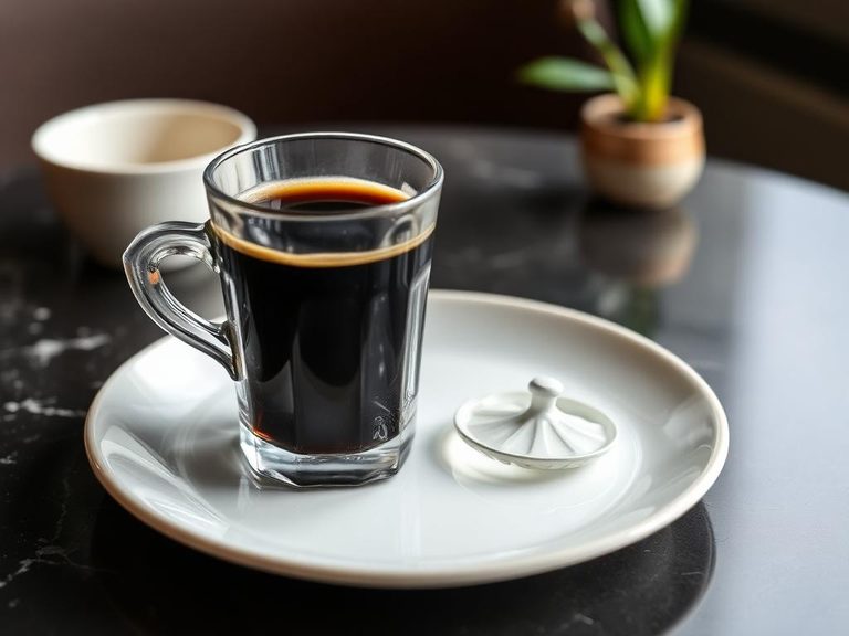 Classic black coffee