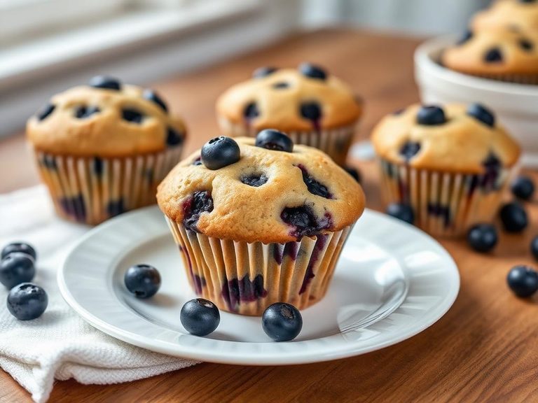 Classic Blueberry Muffins