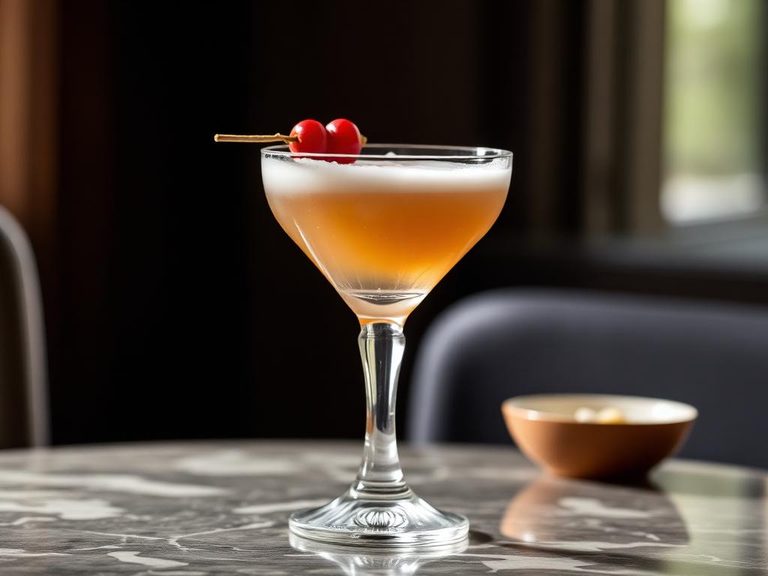 Classic Brandy Alexander Cocktail