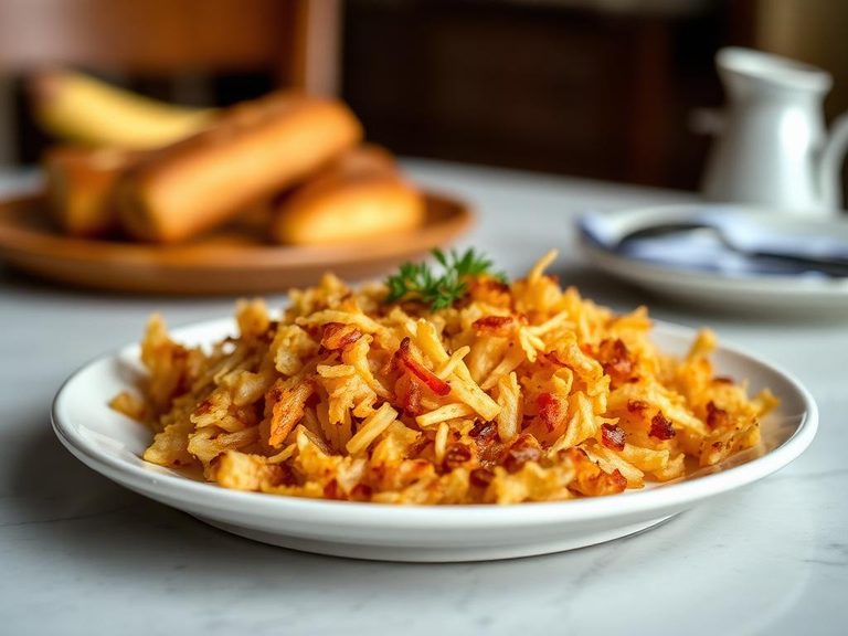 Classic breakfast hash browns