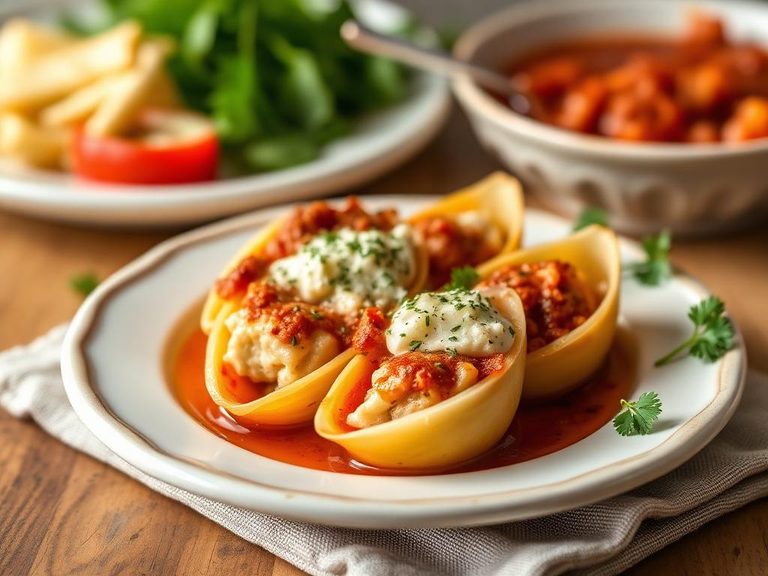Classic Cheese Stuffed Shells