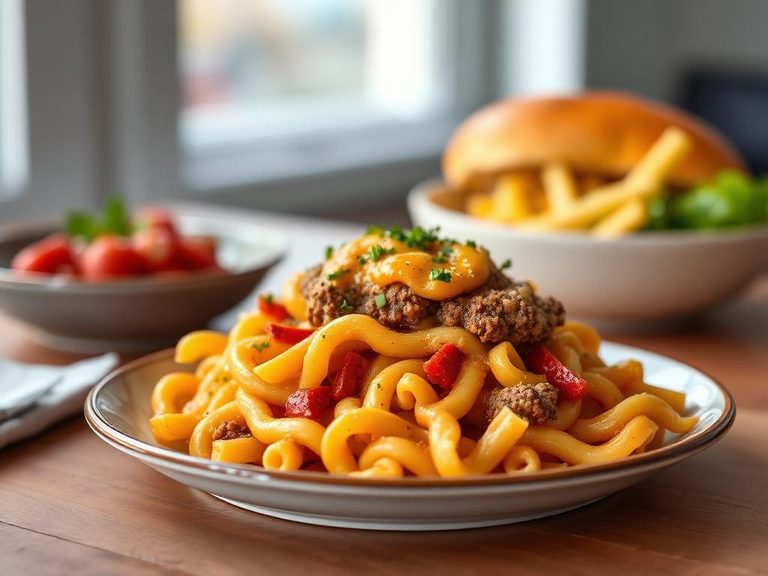 Classic Cheeseburger Macaroni