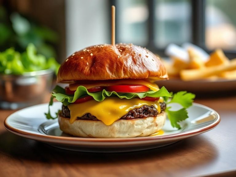 Classic Cheeseburger Meal