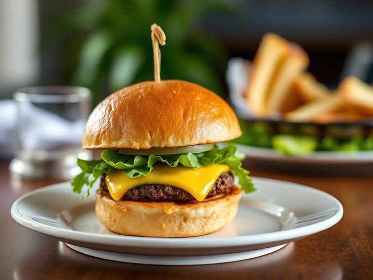 Classic Cheeseburger Slider