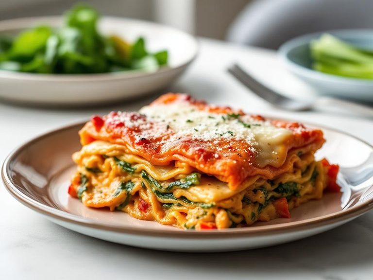 Classic Chicken Florentine Lasagna