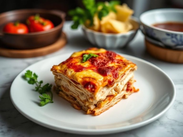 Classic Chicken Lasagna
