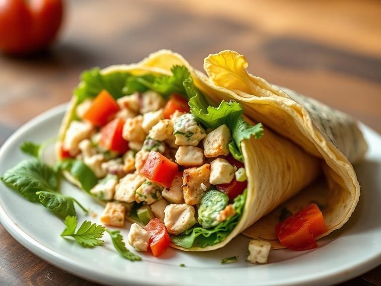 Classic Chicken Salad Wrap