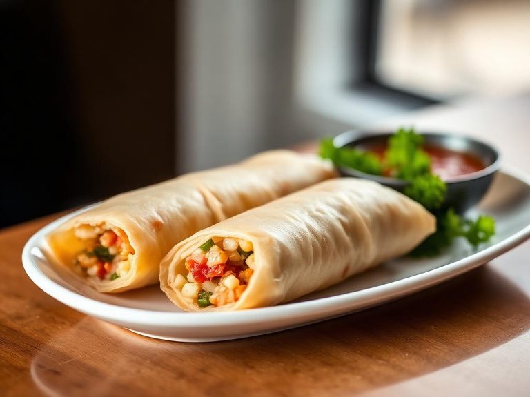 Classic Chinese-American egg roll