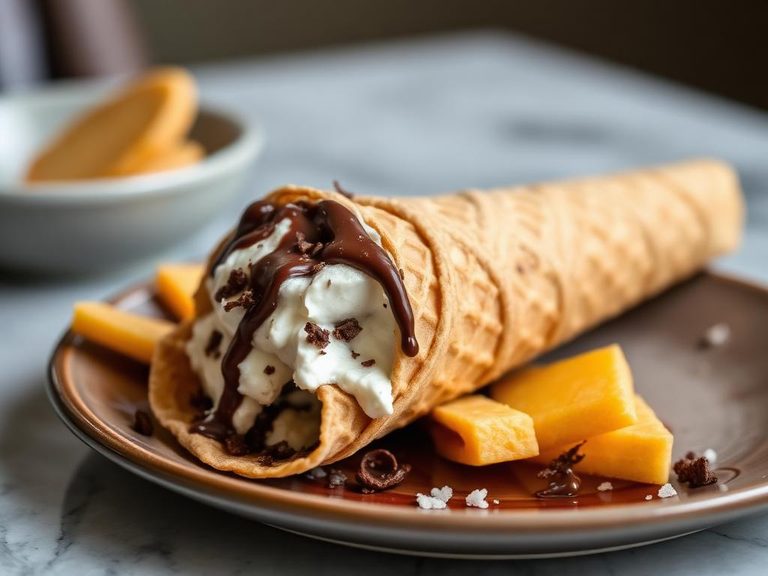 Classic Chocolate Dip Cone