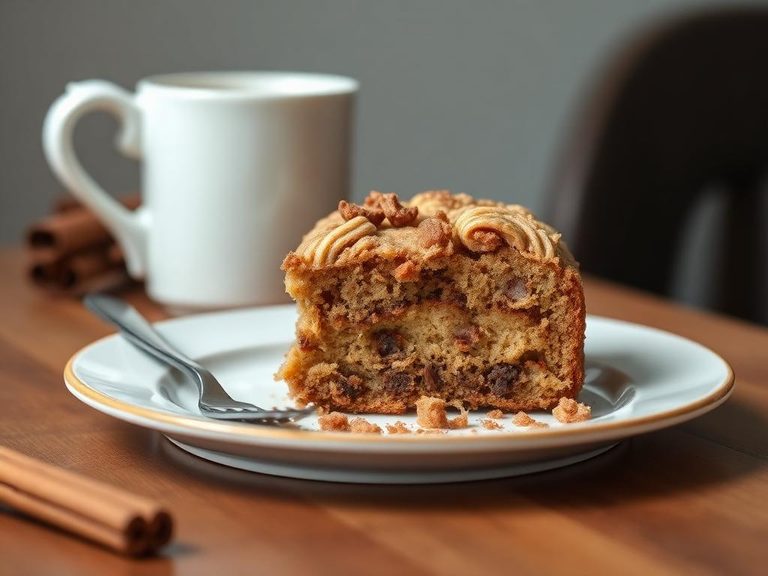 Classic Cinnamon Streusel Coffee Cake